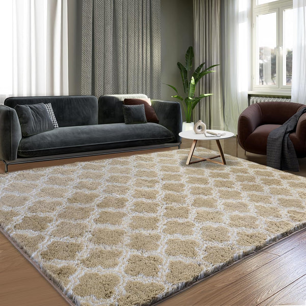 Puremy Shag Area Rug 5x7 Feet Extra Soft Rugs for Living Room,
