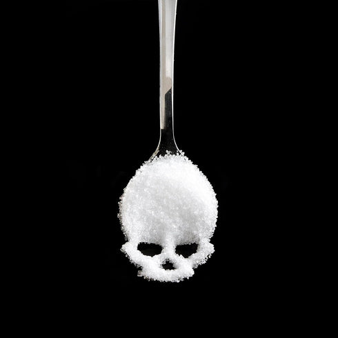 Suck UK Tea Stainless Steel Mini Spoons, Kitchen Accessories for Spooky Gothic Skull Decor