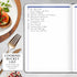 Legend Recipe Book – Blank Family Cookbook to Write In Your Own Recipes – Hardcover, A5, 58 Recipes (Mystic Gray)