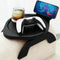 Couch Arm Table Tray, Sofa Clip on Tray Tables with 360 Phone