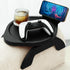 Couch Arm Table Tray, Sofa Clip on Tray Tables with 360 Phone