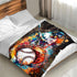 80x60 Inches Cozy Baseball Blanket for Adults Sports Team Lovers, Lightweight Warm Flannel Baseball Boys Throw Blankets