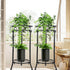 THKFUL 2Pack Plant Stand Indoor Outdoor,20.3" Heavy Duty Metal Pot Plants Stands for