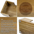 Countertop MyGift Trifold Paper Towels, Modern Metal Wire Bathroom Paper Hand Towel Holder in Brass Tone Finish, Guest