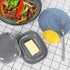 jinsongdafa Countertop, 6.4 Inch Butter Dish With lid for Porcelain Butter Holder with Lid, Butter Container Perfect