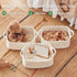 Closet OIAHOMY Cotton Rope Storage Baskets | Decorative Storage Basket for Storage, Home Organizing Bins and Nursery