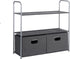 Amazon Basics Freestanding Closet Organizer with Fabric Bins, Drawers and 3 Shelves,