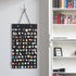 PACMAXI Hanging Brooch Pin Organizer - Display Pins Storage Case Holds Up to 96 Pins (Not Include Accessories)
