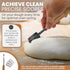 Danish Dough Whisk Kit for Sourdough, 4 Pcs Bread Making Tools with Whisk, Bench Scraper, Bread Lame & Brush