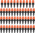 Zerone 50 Pcs Misting Nozzles for Drip Irrigation, Adjustable Atomizer Sprinkler Head Kits