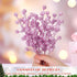 30 Geosar Pieces Artificial Christmas Berry Picks with Snowflake Glitter Holly Berry Stems for Christmas Tree Ornaments