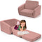 ZICOTO Comfy Kids Chair for Toddler - Stylish 2 in 1 Lounger
