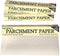 Regency Wraps Parchment Paper, Greaseproof for Non-Stick Cooking & Baking, 30ft Roll, White, Pack of 3