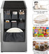 Mini Fridge Caddy Organizer Storage Bag, Over The Fridge Storage with 15 Extra Large Pockets for Daily Stuff (Black)