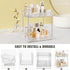 TENDER EPOCH 2-Tier Counter Countertop Bathroom Organizer Storage, Dresser Organizer Vanity Tray for Makeup, Perfume
