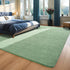 Sage-Green Area Rugs for Bedroom, Living Room, 4x6 Feet Indoor Memory Foam Rug, Modern Washable for Kids Room