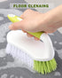 Heavy Duty Scrub Brush, 3 Pcs Comfortable Grip Cleaning Brushes for Shower, Bathroom, Sink, and Kitchen