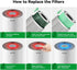 Afloia Toxin Remover Filter for KILO/KILOPRO/KILOPLUS/MIRO/MIROPRO Air Purifiers