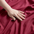 Nestl Burgundy Pillow Cases, Queen Size Set of 2, Soft 1800 Microfiber, 20x30 Inches