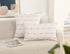 Set 2 22x22,Light NUYECY of Boho Throw Pillow Covers Blue and White Neutral Couch Pillow Case with Tassel Fringe