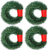 4 Strands Christmas Garland, 80 Feet Artificial Pine Garland for Holiday Wedding Party Decoration, Indoor/Outdoor
