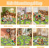 3x5 Car Play Rug City Life Traffic Road Kids Rug, Educational Road Carpet Kids Play Mat for Floor Nursery Toddler