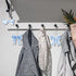 A1diee 12Pcs Set Blue Coquette Bow Air Freshener Hanging, Light Blue Aesthetic Diffuser Ornaments Refresh Air Fragrant
