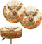 Kuiaobaty Fall Decorations Stool Covers Round 2 Pack Round Bar Stool Covers