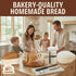 24oz 9 10 Set, Sourdough Starter Kit Complete Sourdough Bread Baking Supplies with Glass Sourdough Starter Jar, Round