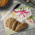 CounterArt Field Guide Hummingbird 3mm Tempered Glass Cutting Board, 10” x 8”, Dishwasher Safe, USA Made