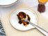 Large Ceramic Spoon Rest for Kitchen - Dishwasher Safe Marble Decor Spoon Holder, 5.5 Inches