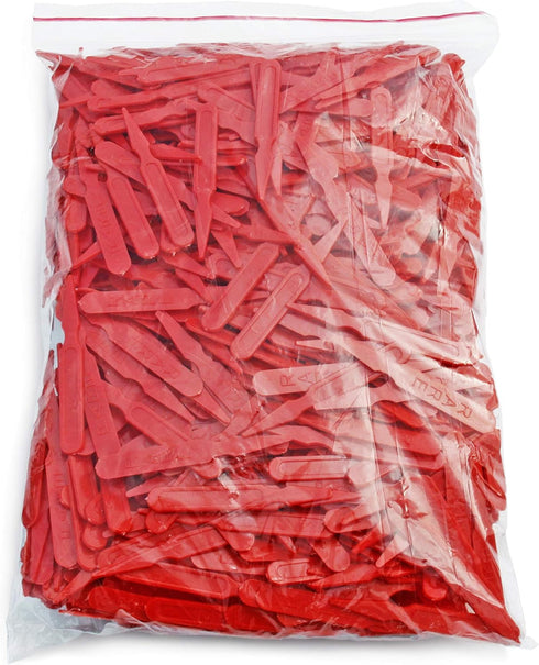 New Star Foodservice 24258 Plastic Rare Steak Markers, Red (Pack of 1000) by New Star Foodservice