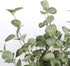 6 Pcs Eucalyptus Stems, 27'' Greenery Leaf Spray, Artificial Floral Plants for Home Party Wedding Decoration