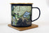 Man Of The World Blue Enamel Mug