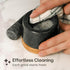 Set 1 Praknu Mortar and Pestle Small - Heavy-Duty Cup Stone Grinder for Spices & Herbs - Durable Granite Molcajete