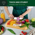 ROYAL CRAFT WOOD Bamboo Cutting Boards for Kitchen, XL Wooden Chopping Board with Juice Groove, 18" x 12"