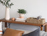 StorageWorks Small Baskets for Organizing, Handwoven Seagrass Baskets with 4 Sections, 2 Pack for Shelves, Pantry,