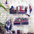 Bencailor 6 Pcs Texas State Kitchen Towel - Patriotic Absorbent Hand Towels for Home Cleaning