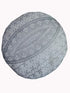 24" Large Round seat Floor Cushion Chair Ottoman Cover Pouf Pillow Meditation Floor Cushions for Adults Seating pouffe