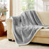 Cozy 60x80 inch, BEDELITE Sherpa Twin Blanket for Couch Ultra Soft & Plush Blanket for Sofa, Bed & Room Decor, Thick