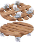 Yonscess 2 Pack Plant Caddy with Wheels Heavy Duty, 14 Inch Rolling Plant