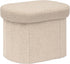 PINPLUS Storage Ottoman Boulce Tufted Folding Small Ottomans Bench Foot Rest with