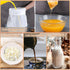 Gelapa 6 Pack 8"x12" Nut Milk Bag, Reusable Food Nylon Strainer Nut Bags for Straining Almond Milk Greek Yogurt, Cheese