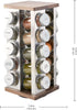 20 Countertop 5 Kamenstein Jar Vintage Spice Rack with Spices Included, Revolving Spice Organizer with Glass Jars