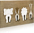 Yookeer Safari Animal Wall Hooks Kids Coat Hooks Wooden Safari Jungle Baby