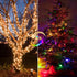 Battery Operated Christmas Lights, 2 Pack 18 Feet 50 LED Clear Mini String Lights with 8 Modes for Indoor Outdoor