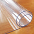 18 36 Inch, 1.5mm Clear Table Protector x Thick Plastic Table Cover, Waterproof PVC Clear Table Cover Protector, Desk