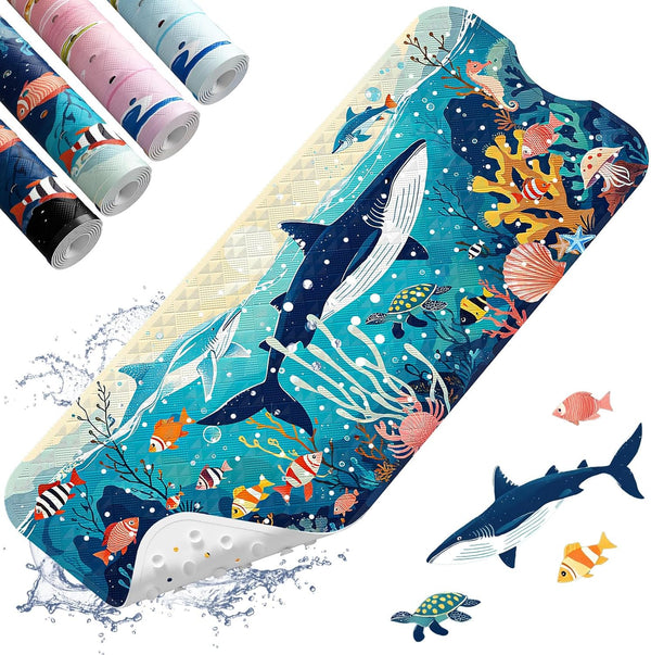 XIYUNTE Baby Bath Mat for Tub Non Slip Kids Bath Mat -