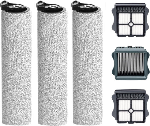 Only S5 Steam Roller Brush Replacement and Vacuum Filter Kit Compatible with