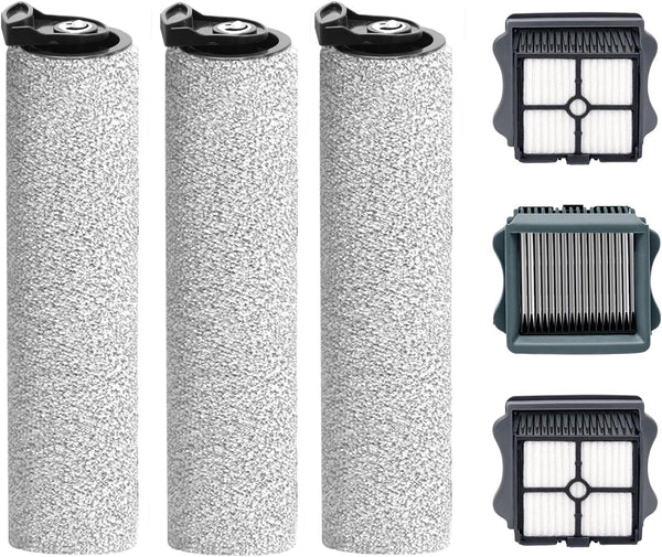 Only S5 Steam Roller Brush Replacement and Vacuum Filter Kit Compatible with